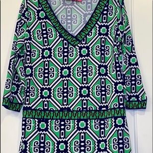 Printed Stretch Dress